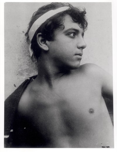 A Sicilian Boy by Baron Wilhelm von Gloeden